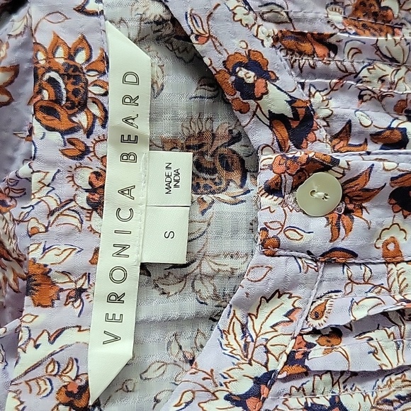 Veronica Beard Windansea Floral Print Maxi Dress - Picture 4 of 7